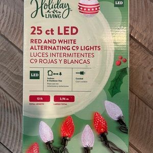 Christmas tree lights LED new unopened